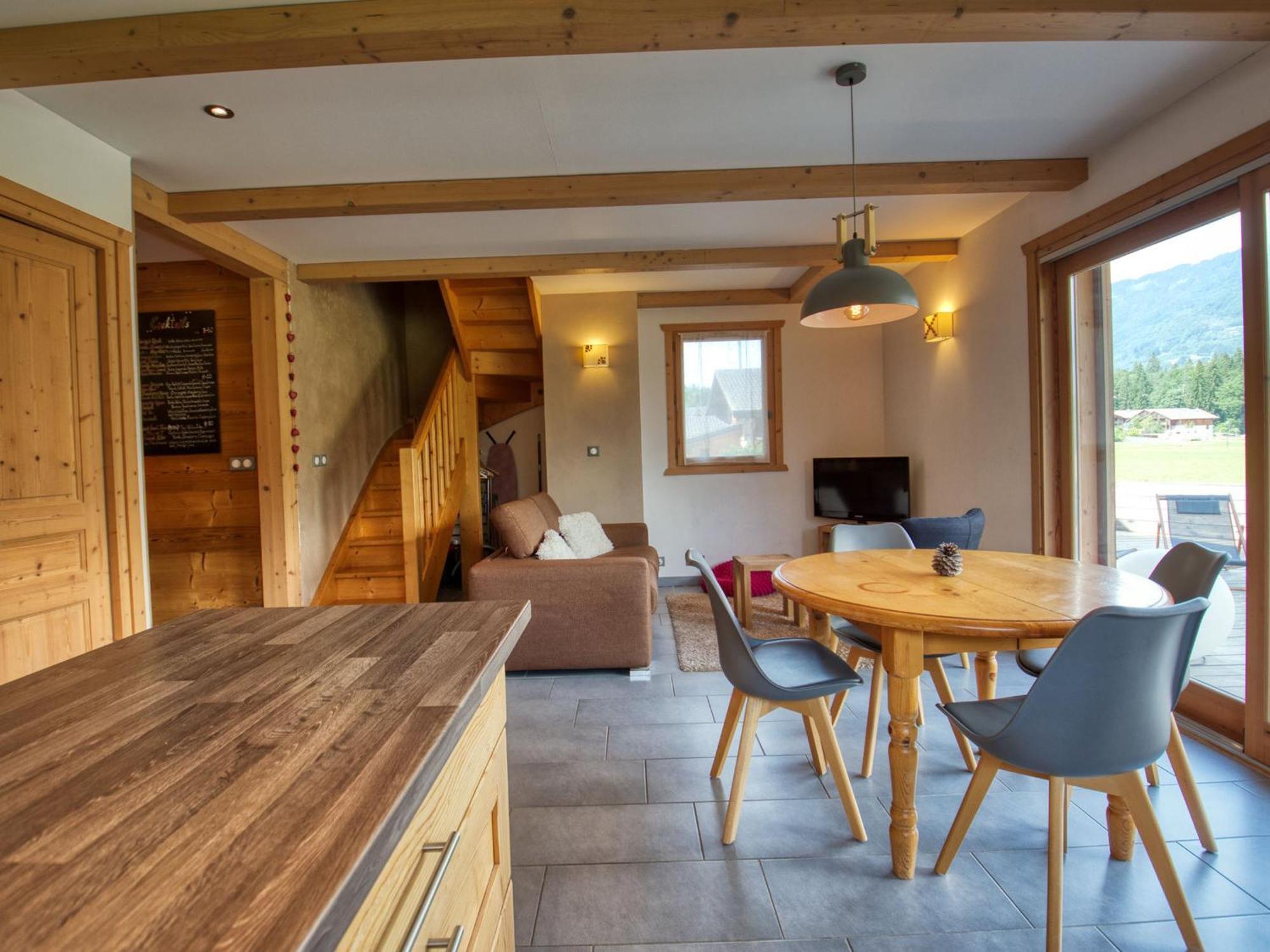 Duplex 2 Chambres Avec Grande Terrasse, Animaux Acceptes, A Samoens - Fr-1-642-77 Esterno foto