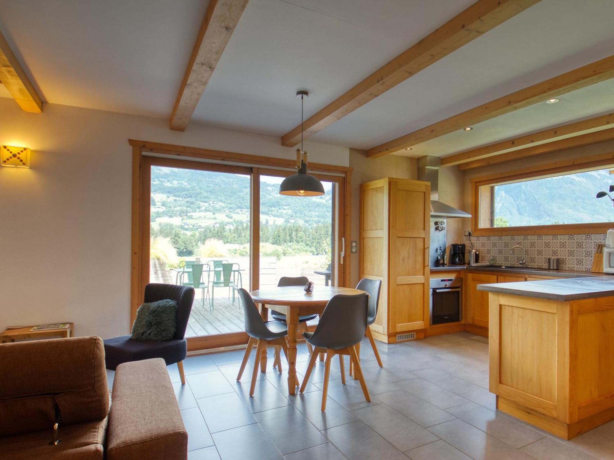 Duplex 2 Chambres Avec Grande Terrasse, Animaux Acceptes, A Samoens - Fr-1-642-77 Esterno foto