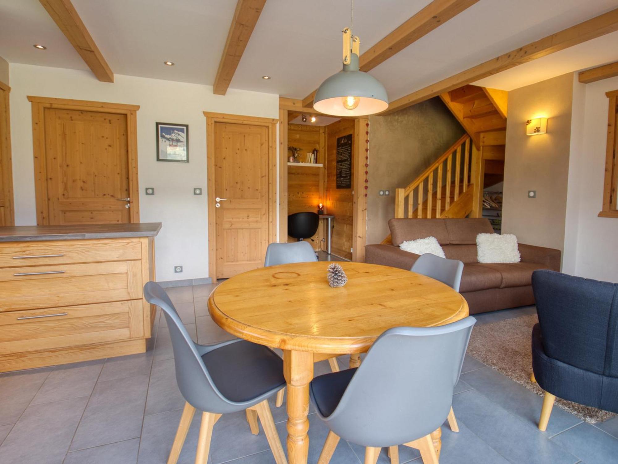 Duplex 2 Chambres Avec Grande Terrasse, Animaux Acceptes, A Samoens - Fr-1-642-77 Esterno foto